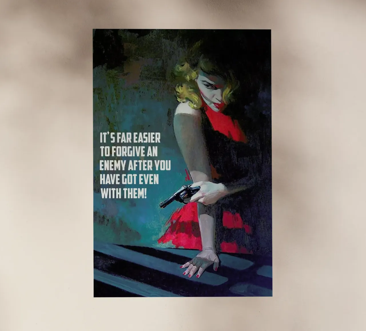 It's Far Easier To Forgive pellicola backlit da Gallery Print and Art Limited