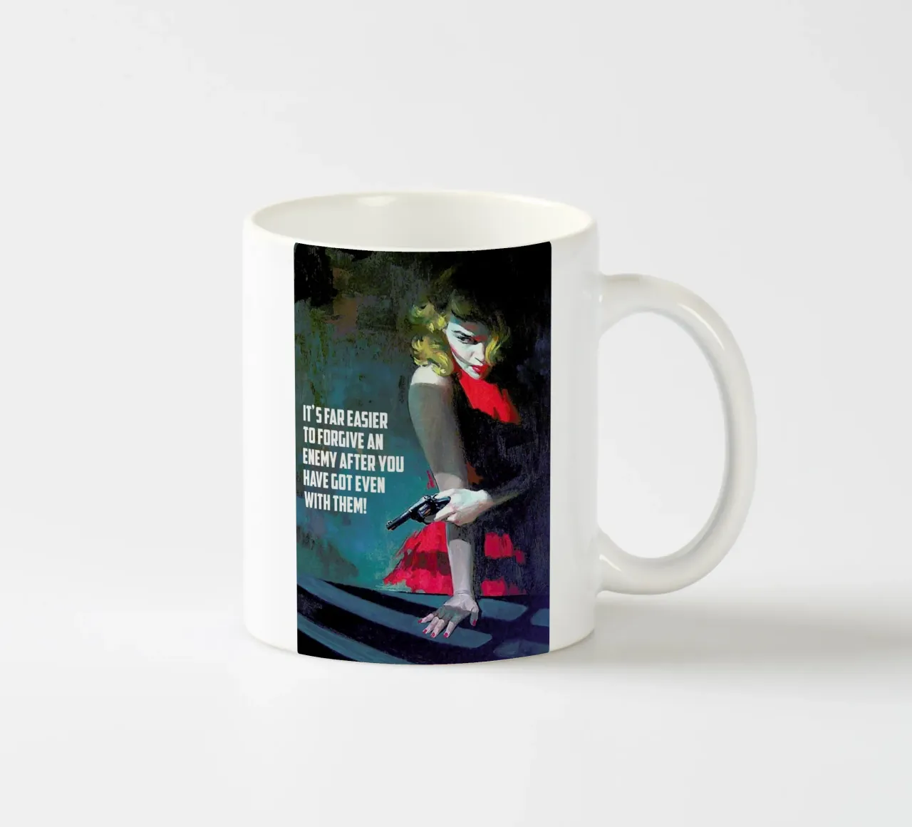 It's Far Easier To Forgive tazza in ceramica da Gallery Print and Art Limited