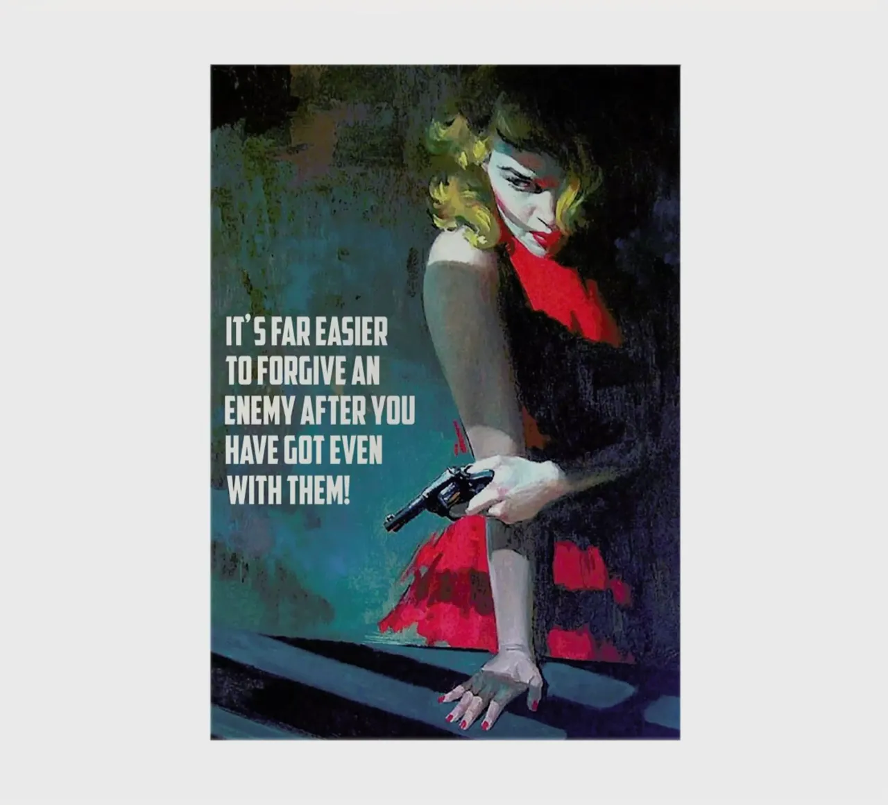 It's Far Easier To Forgive notebook by Gallery Print and Art Limited