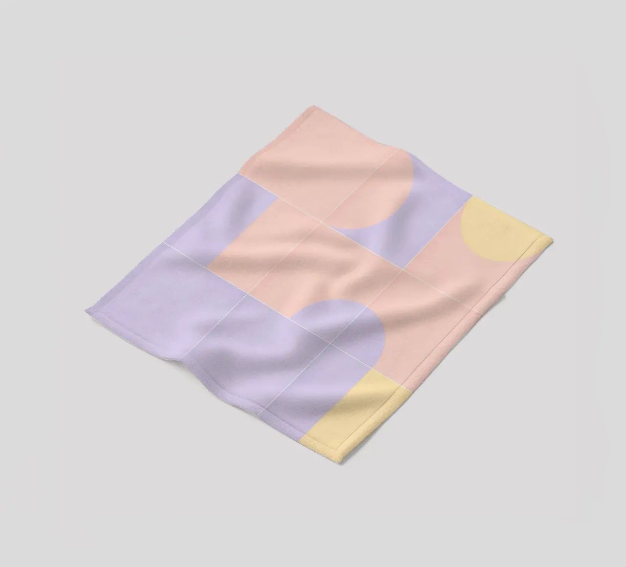 Retro Tiles 18 coperta in pile da designdn