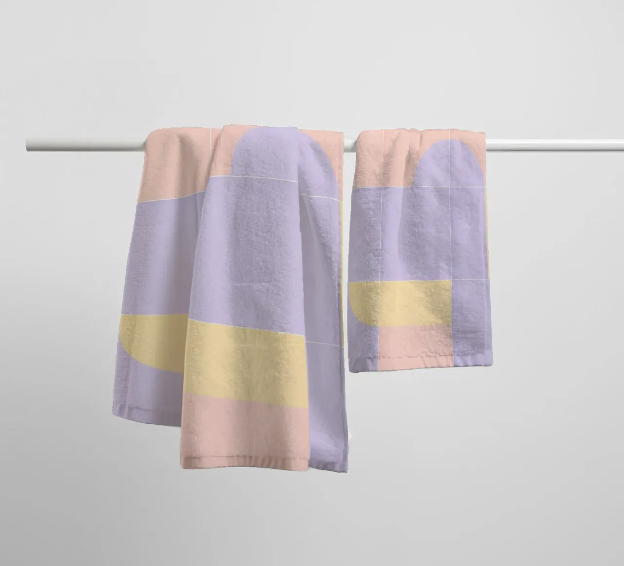 Retro Tiles 18 asciugamano da bagno da designdn
