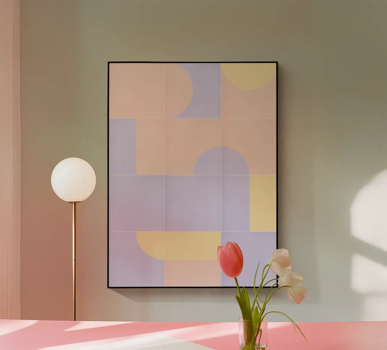 Retro Tiles 18 plexiglass da designdn
