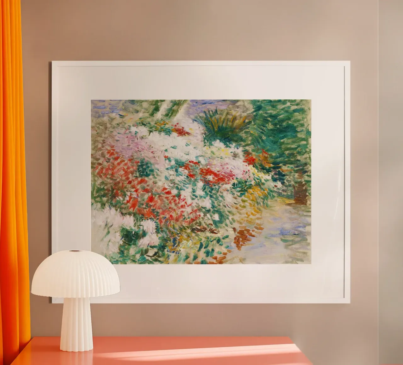Im Gewächshaus von Dennis Miller Bunker Impressionistische Kunst Hahnemühle von Venus Art