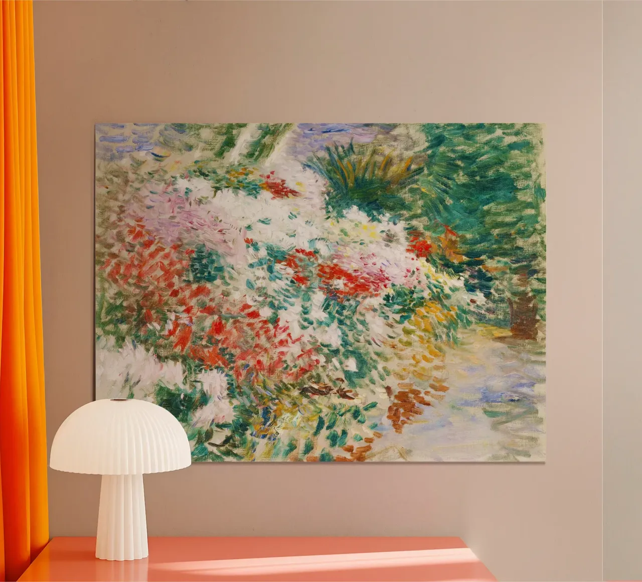 Im Gewächshaus von Dennis Miller Bunker Impressionistische Kunst Hahnemühle von Venus Art