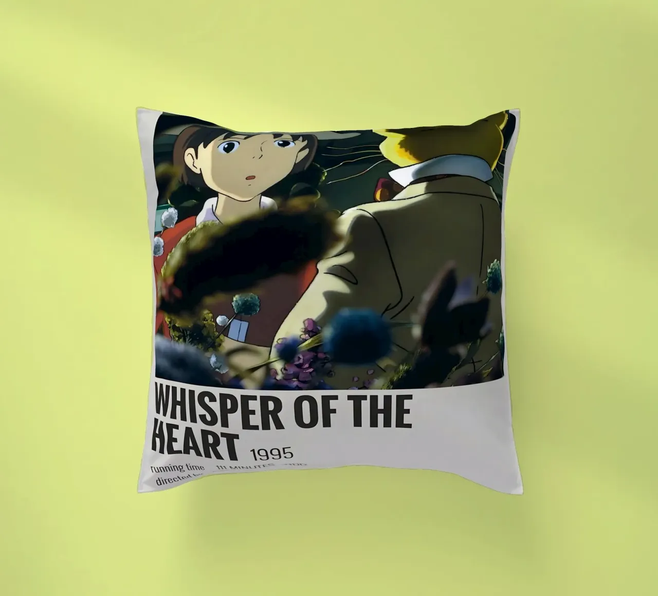 WHISPER OF THE HEART 1995 cuscino da MVFminimalist