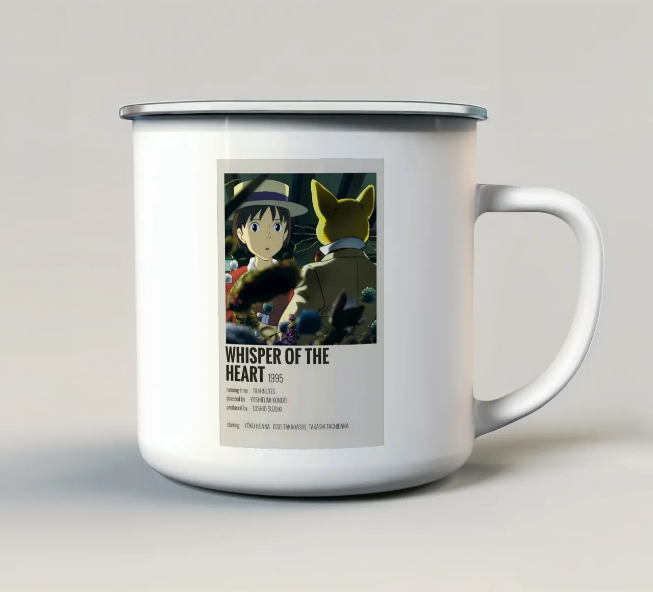 WHISPER OF THE HEART 1995 tazza in smalto da MVFminimalist