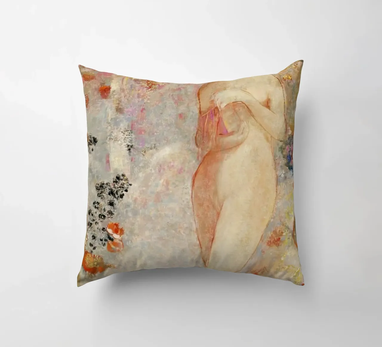 "Pandora (1914)" di Odilon Redon cuscino da Venus Art