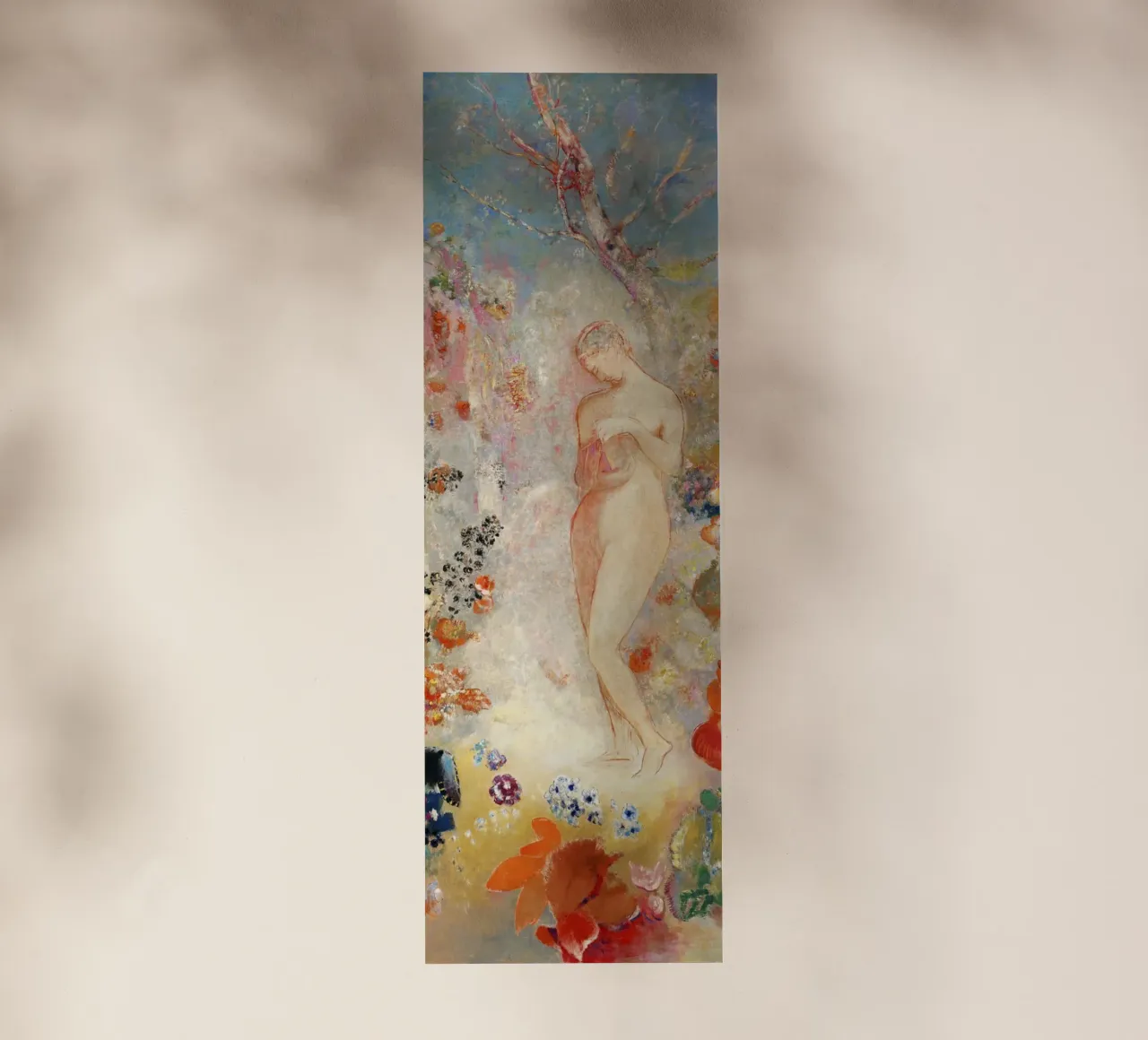 "Pandora (1914)" di Odilon Redon pellicola backlit da Venus Art