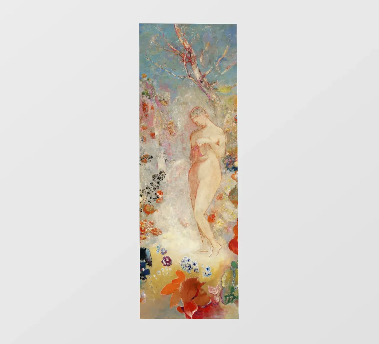 "Pandora (1914)" di Odilon Redon pellicola backlit da Venus Art