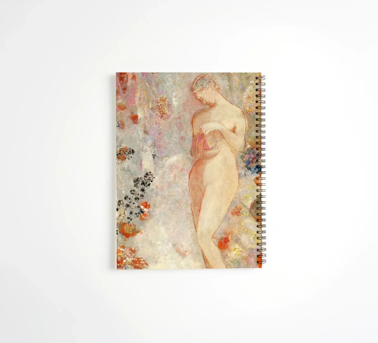 "Pandora (1914)" de Odilon Redon cuaderno de espiral de Venus Art