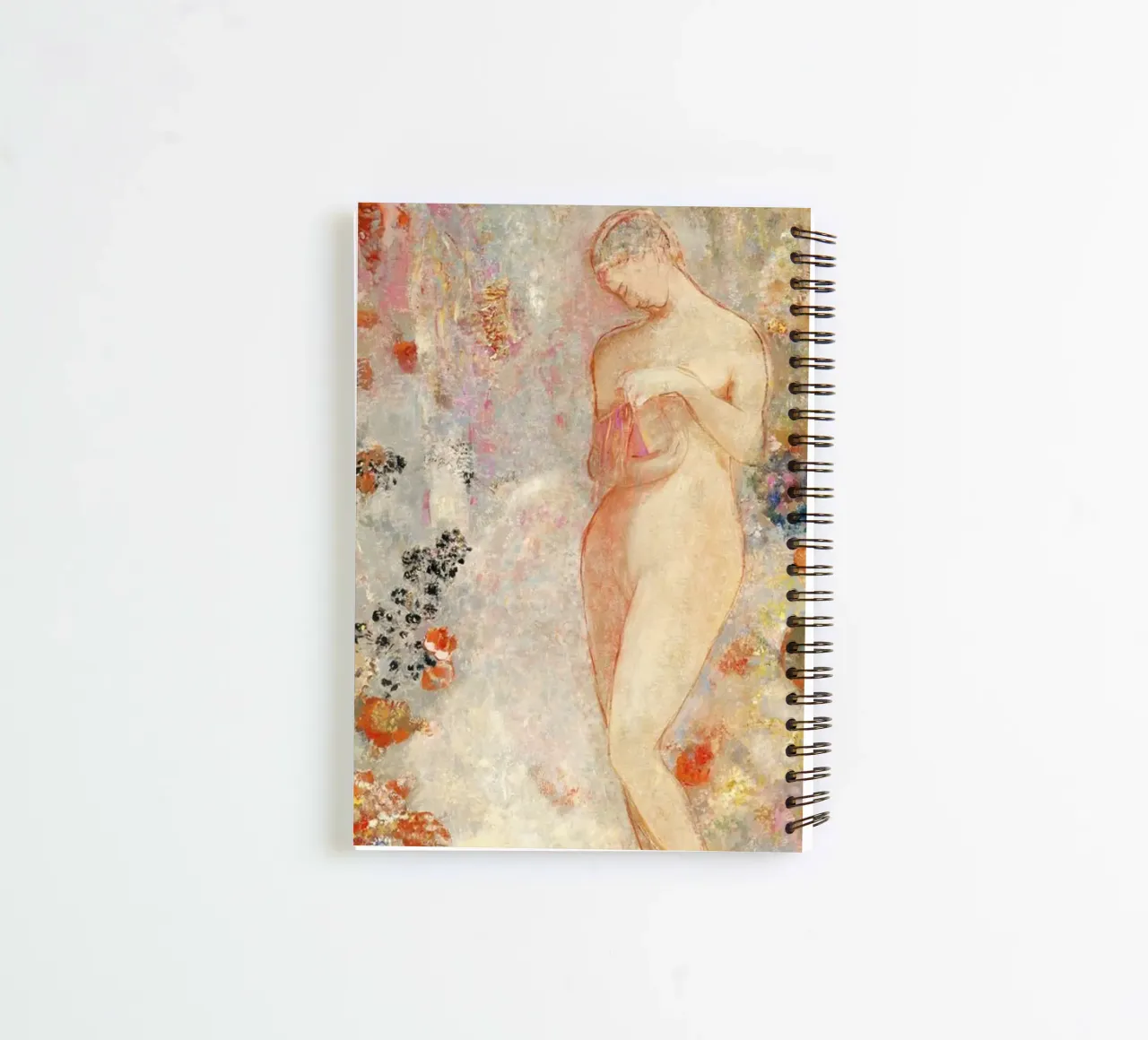"Pandora (1914)" de Odilon Redon cuaderno de espiral de Venus Art