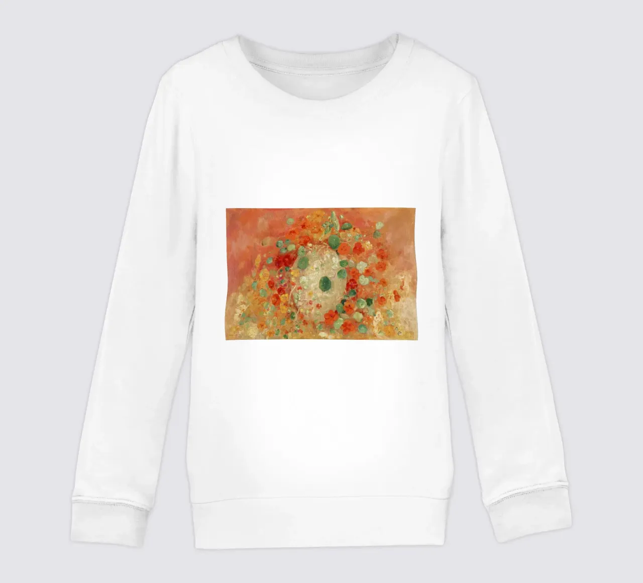 "Nasturzi" (1905) di Odilon Redon felpa bambino da Venus Art