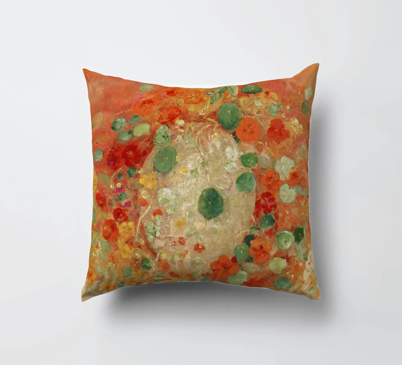 "Nasturzi" (1905) di Odilon Redon cuscino da Venus Art