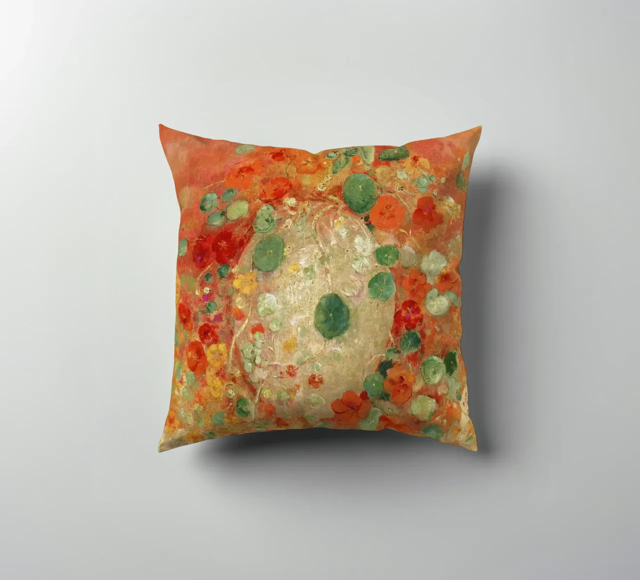 "Nasturzi" (1905) di Odilon Redon cuscino da Venus Art