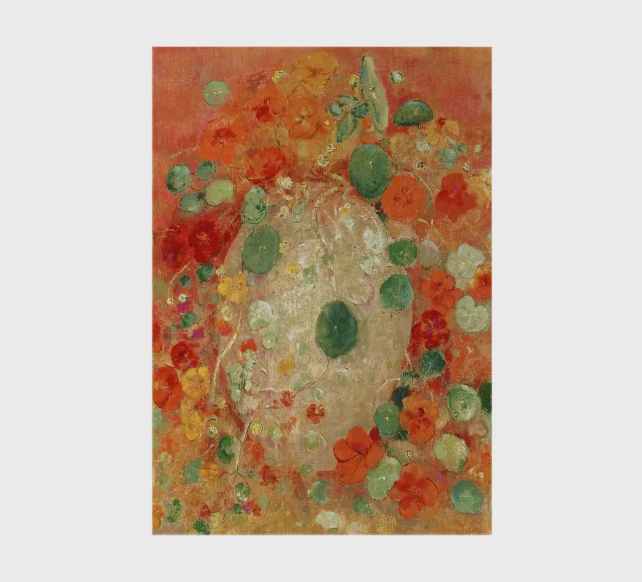 "Nasturzi" (1905) di Odilon Redon diario da Venus Art