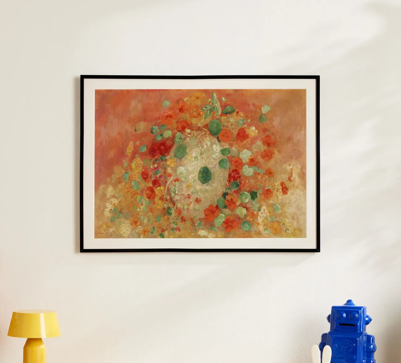 "Nasturzi" (1905) di Odilon Redon carta hahnemühle da Venus Art