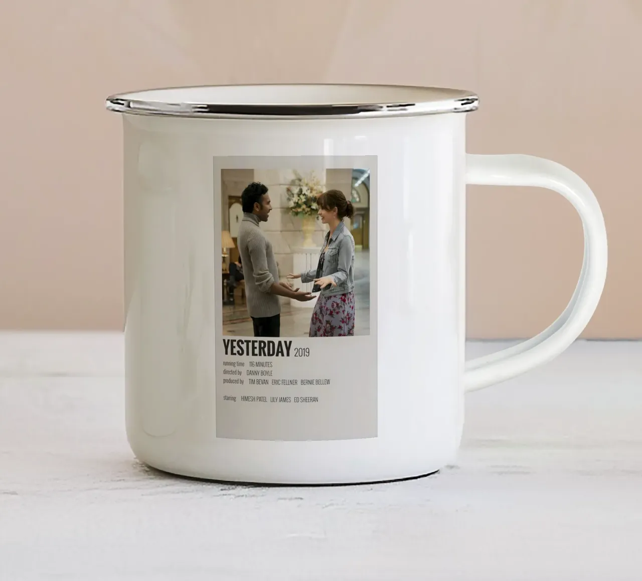 YESTERDAY 2019 tazza in smalto da MVFminimalist