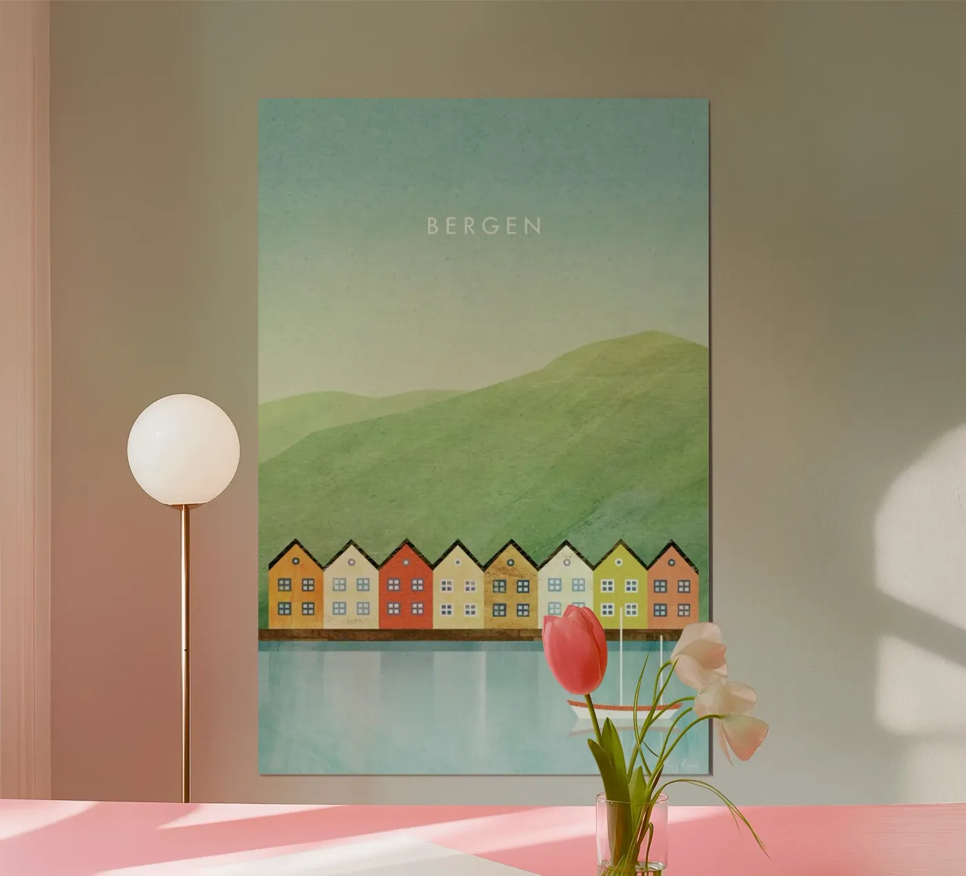 Bergen poster de Henry Rivers