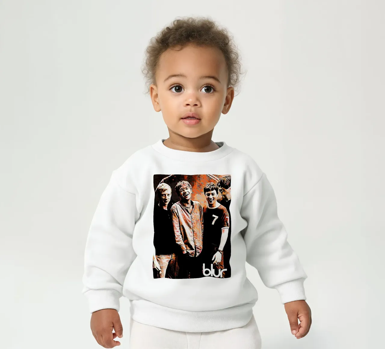 Blur Band Musik 4 Kunst Baby Sweatshirt von music soul