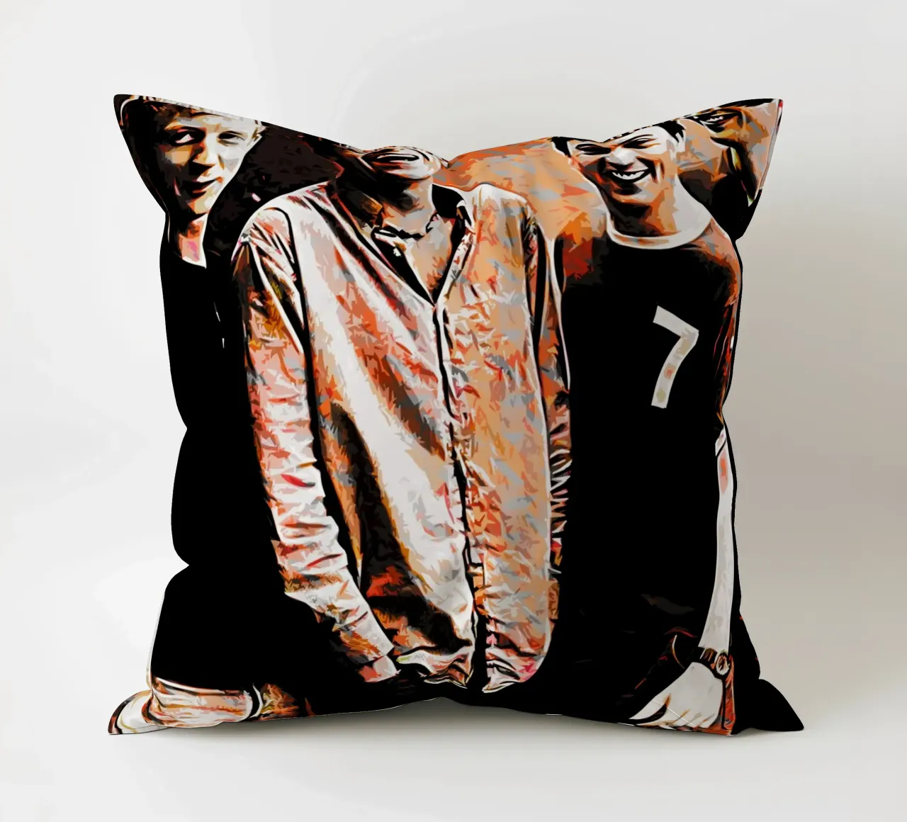 Blur band music 4 Art decorative cushion by music soul