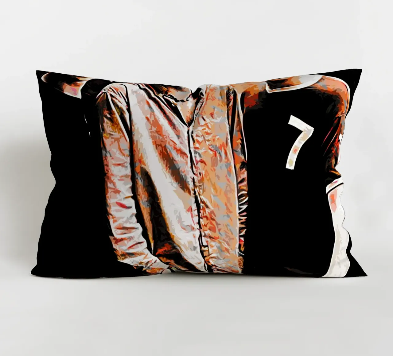 Blur band music 4 Art decorative cushion by music soul