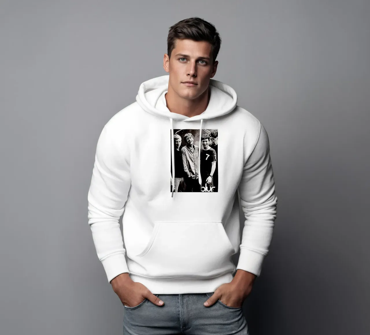 Blur band music 2 Art hoodie by music soul