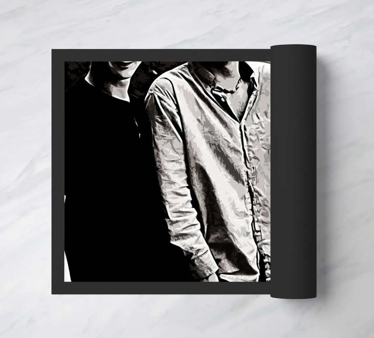 Blur band music 2 Art doormat by music soul