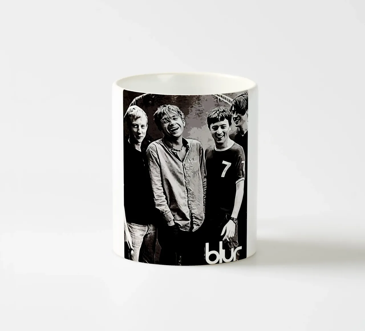 Groupe Blur musique 2 Art mug en céramique de music soul