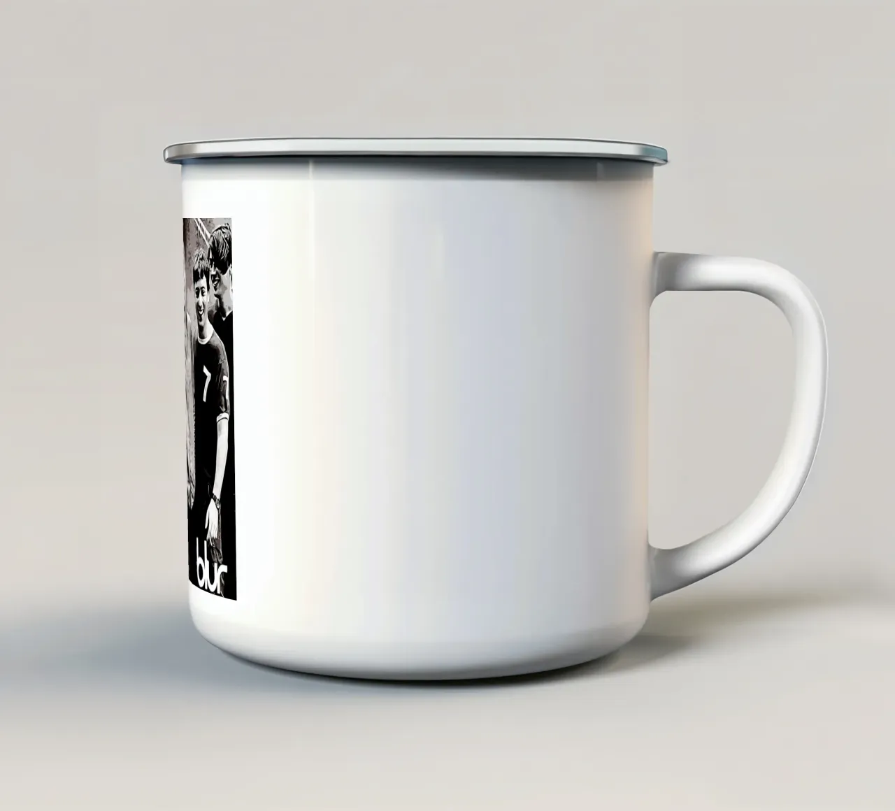 Groupe Blur musique 2 Art mug en émail de music soul