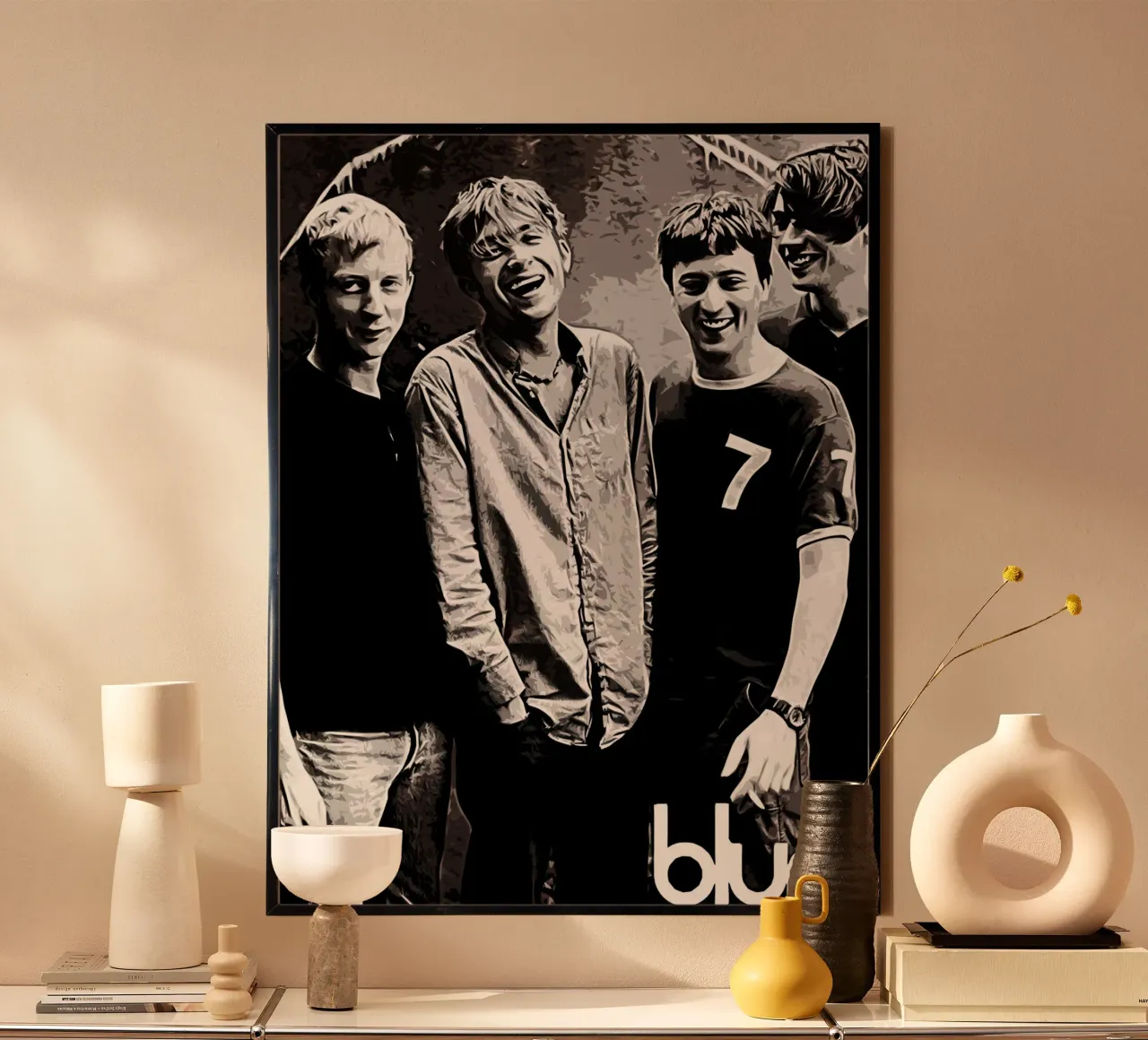 Groupe Blur musique 2 Art hahnemühle de music soul