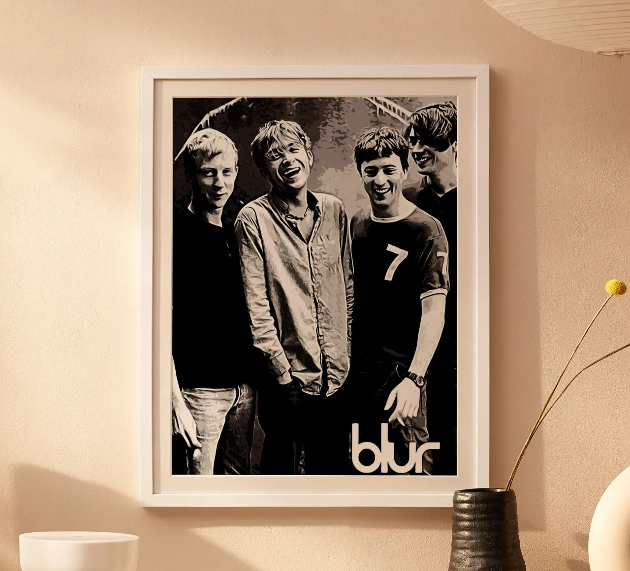 Groupe Blur musique 2 Art hahnemühle de music soul