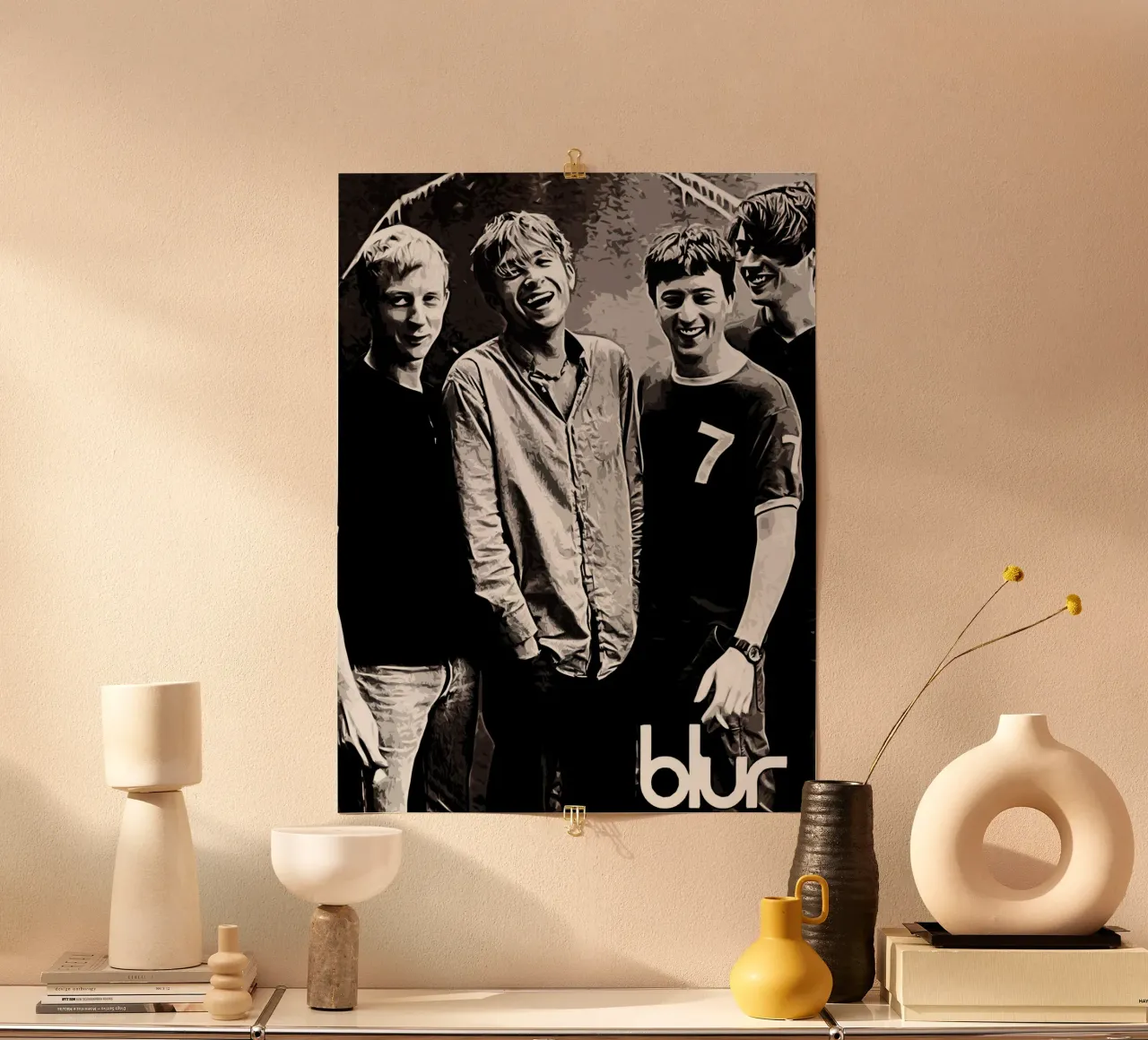 Groupe Blur musique 2 Art hahnemühle de music soul