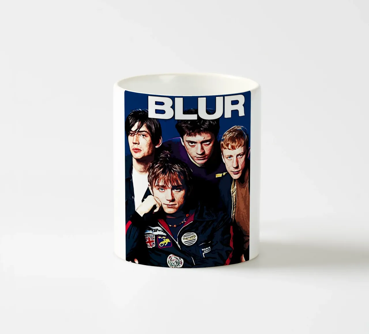 Banda musicale Blur 3 Arte tazza in ceramica da music soul