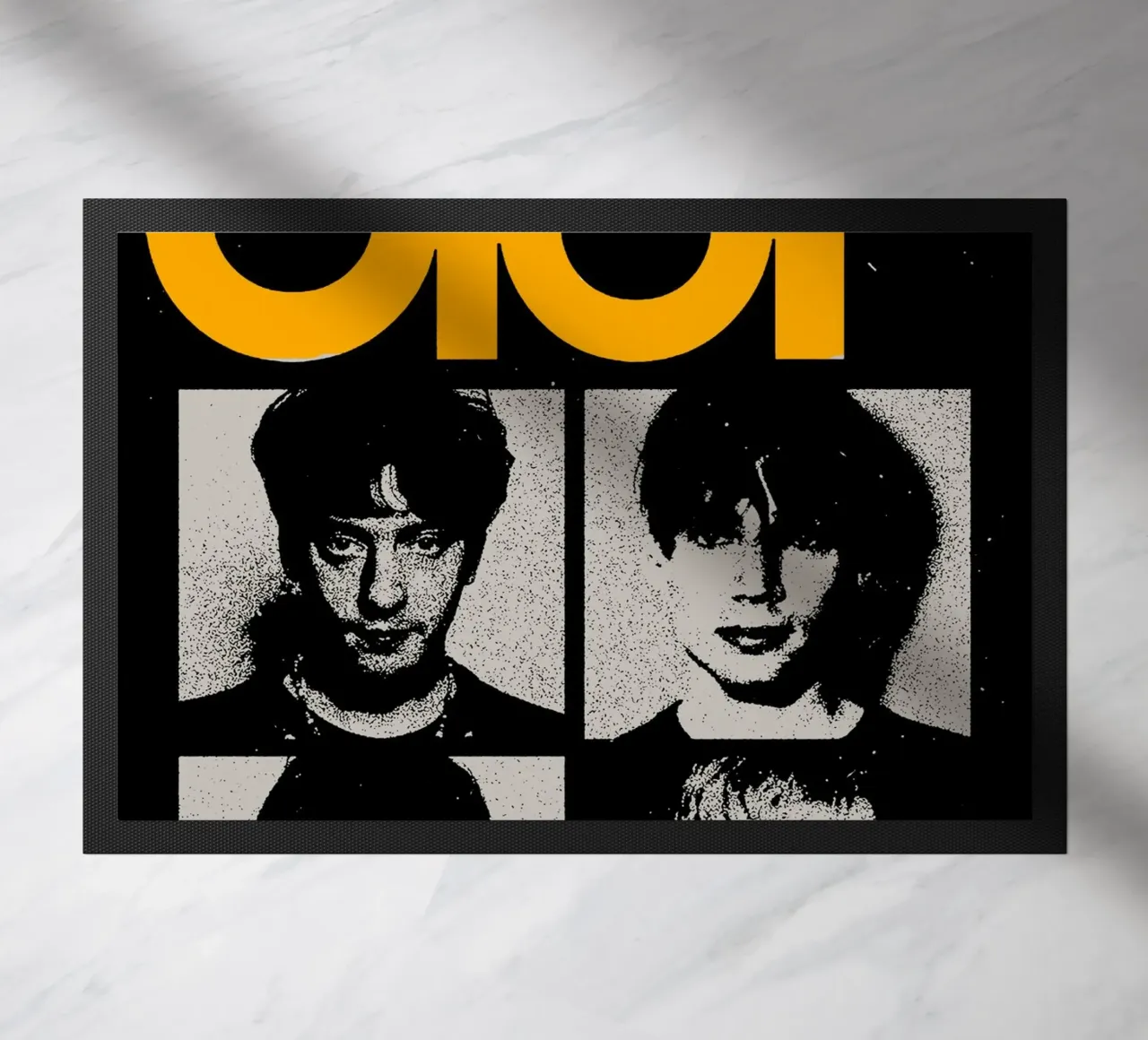 Blur band music 5 Art doormat by music soul