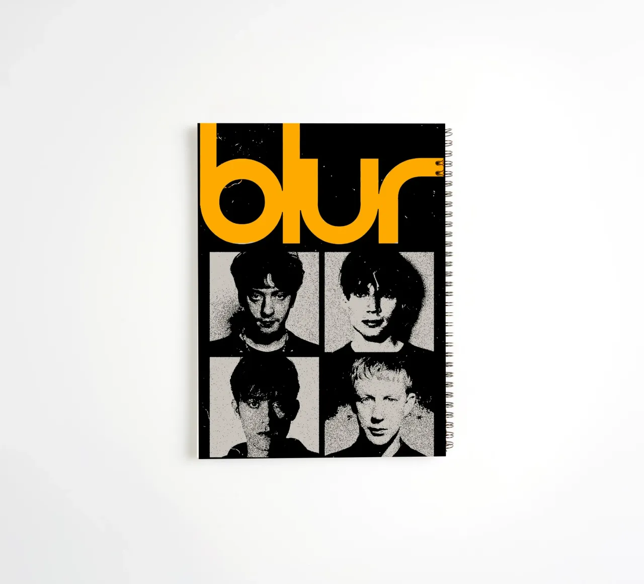 Blur Band Musik 5 Kunst Ringbuch von music soul