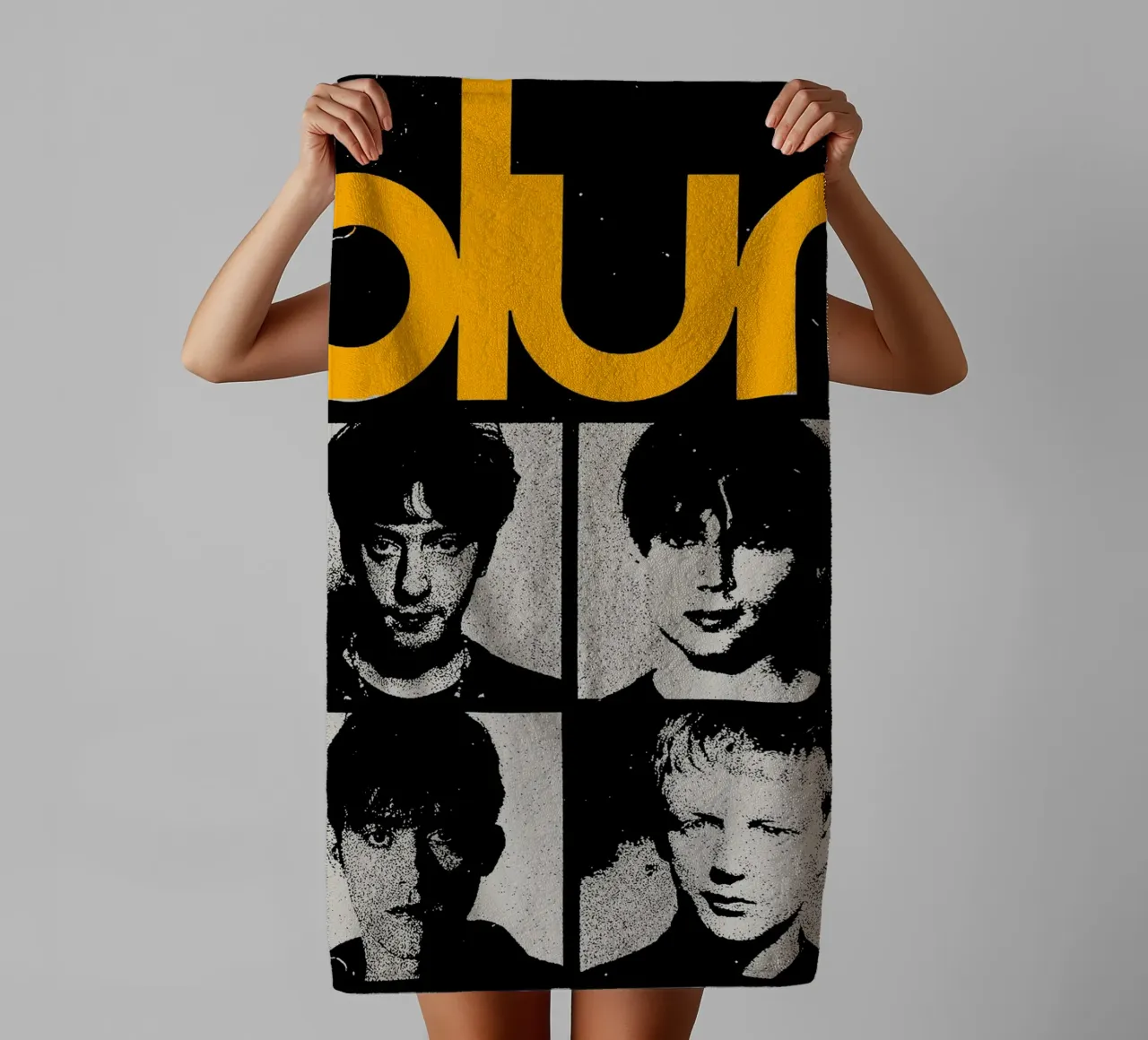 Blur groupe musique 5 Art serviette de bain de music soul