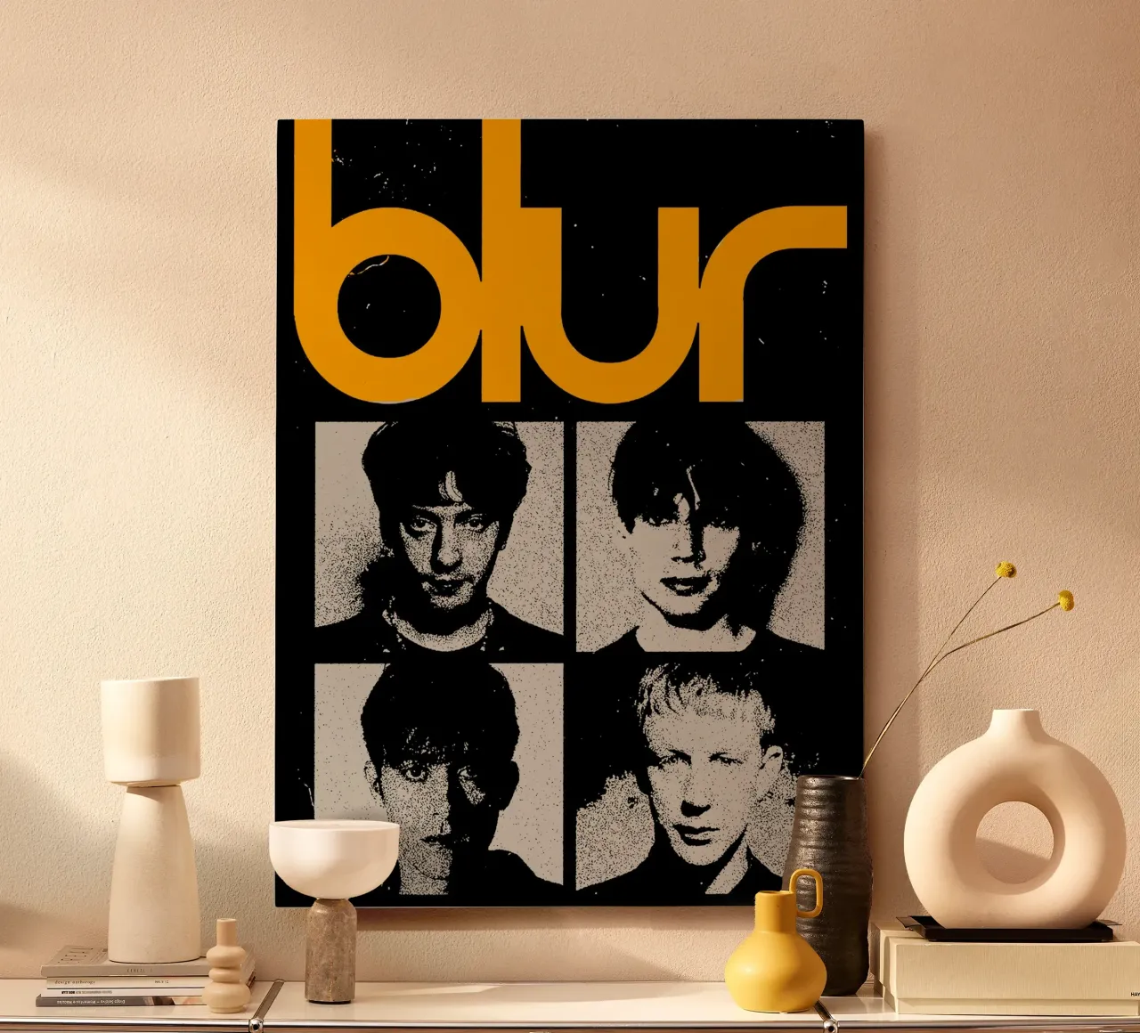 Blur groupe musique 5 Art panneau forex de music soul