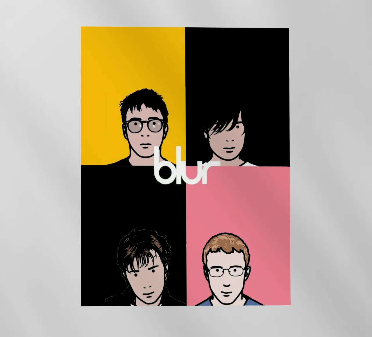 Blur band music 1 Art backlit film by music soul