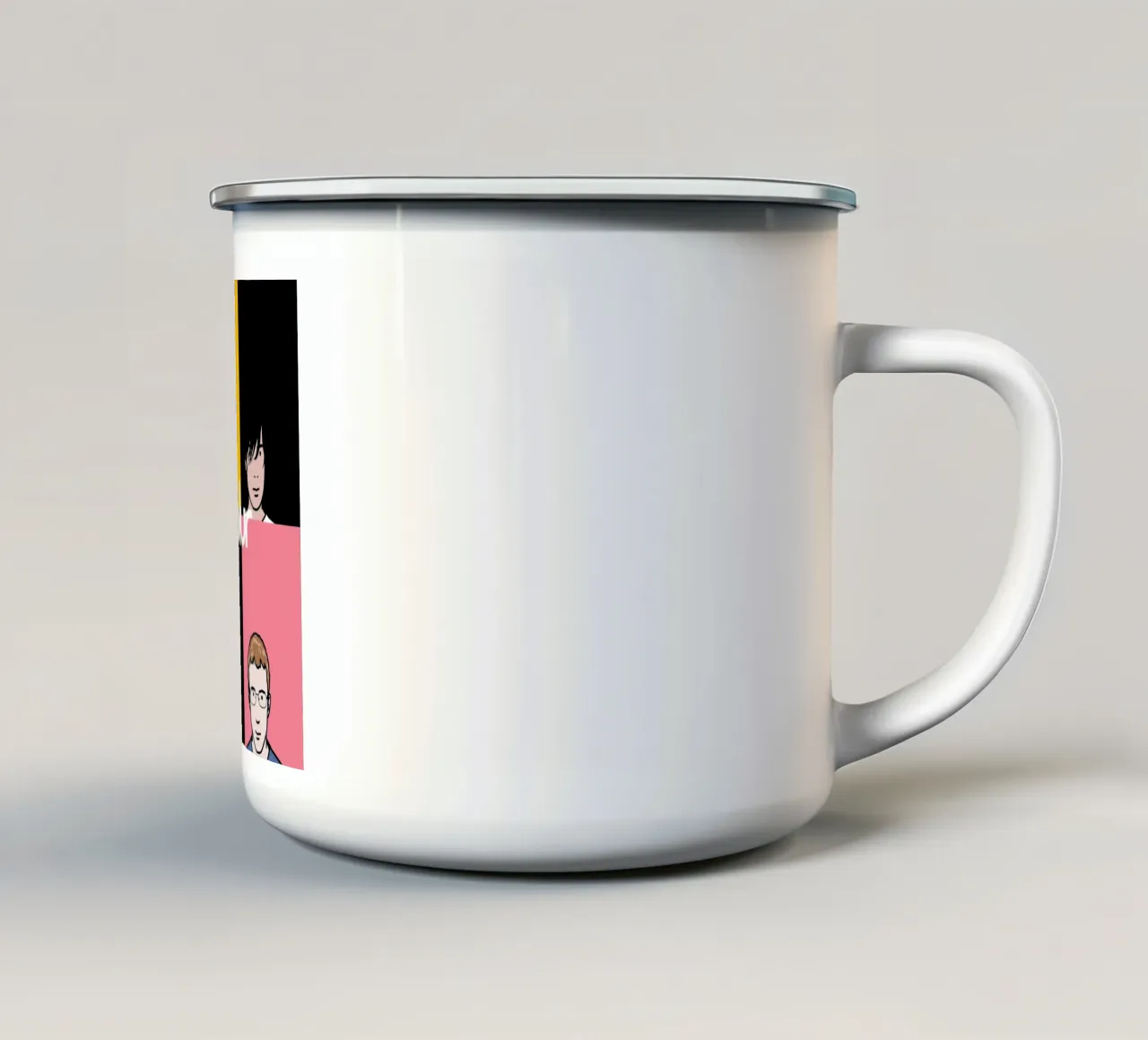 Musique du groupe Blur 1 Art mug en émail de music soul