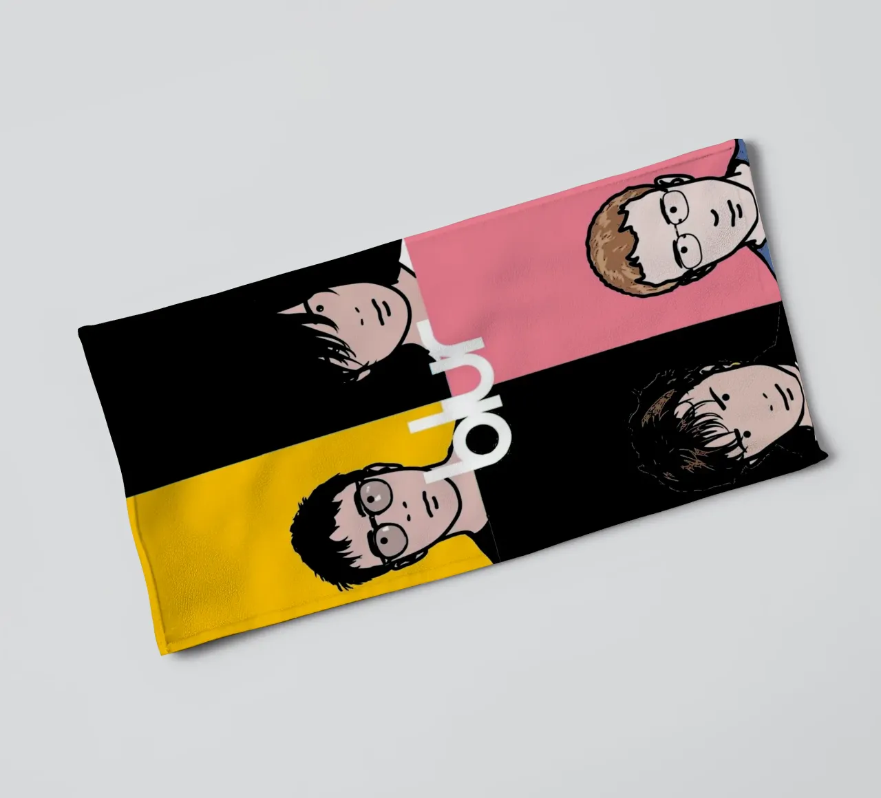 Musique du groupe Blur 1 Art serviette de bain de music soul