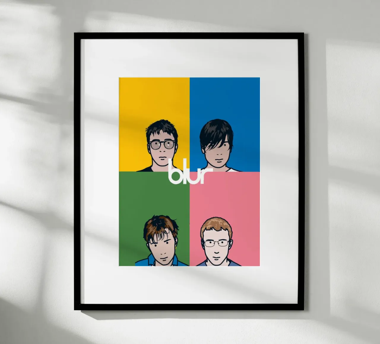 Blur Band Musik Kunst Hahnemühle von music soul