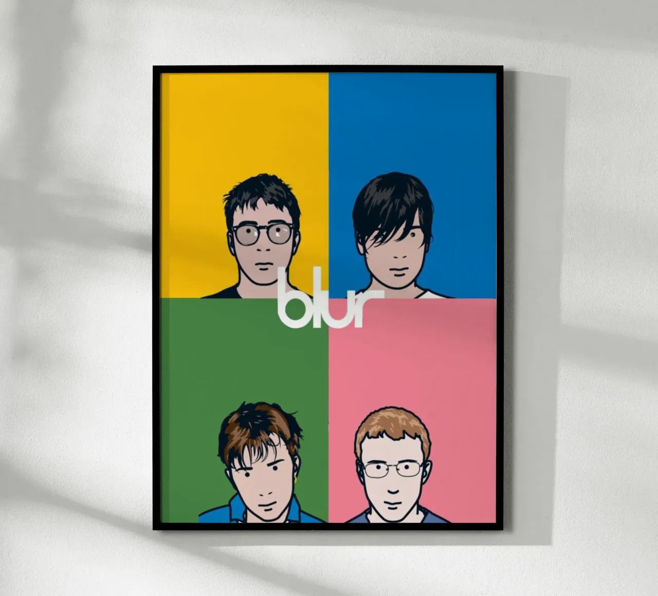 Blur Band Musik Kunst Hahnemühle von music soul