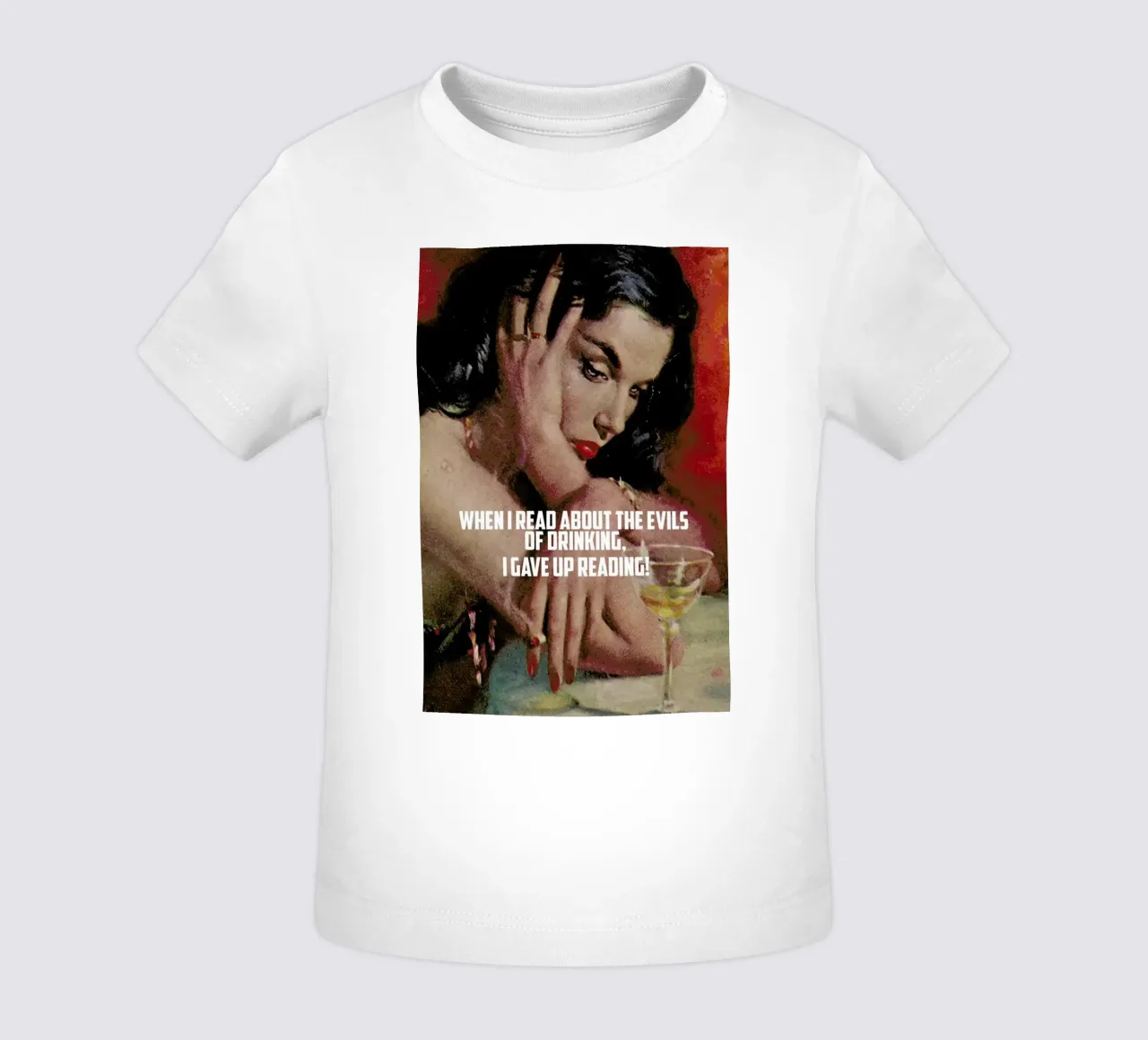 When I Read About camiseta de bebé de Gallery Print and Art Limited