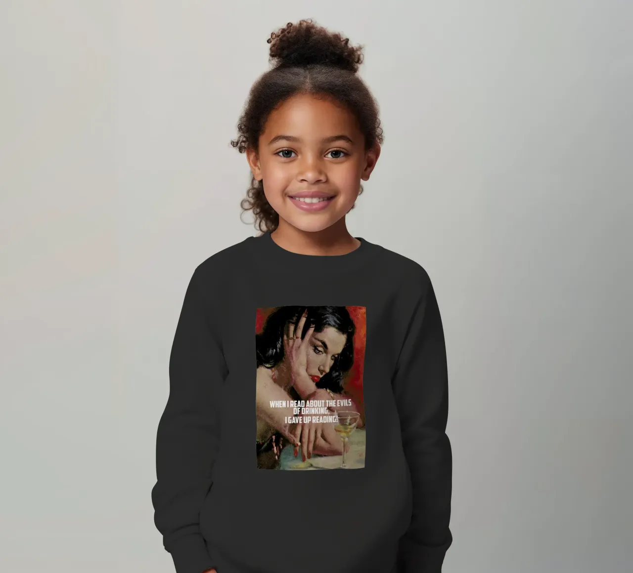 When I Read About felpa bambino da Gallery Print and Art Limited