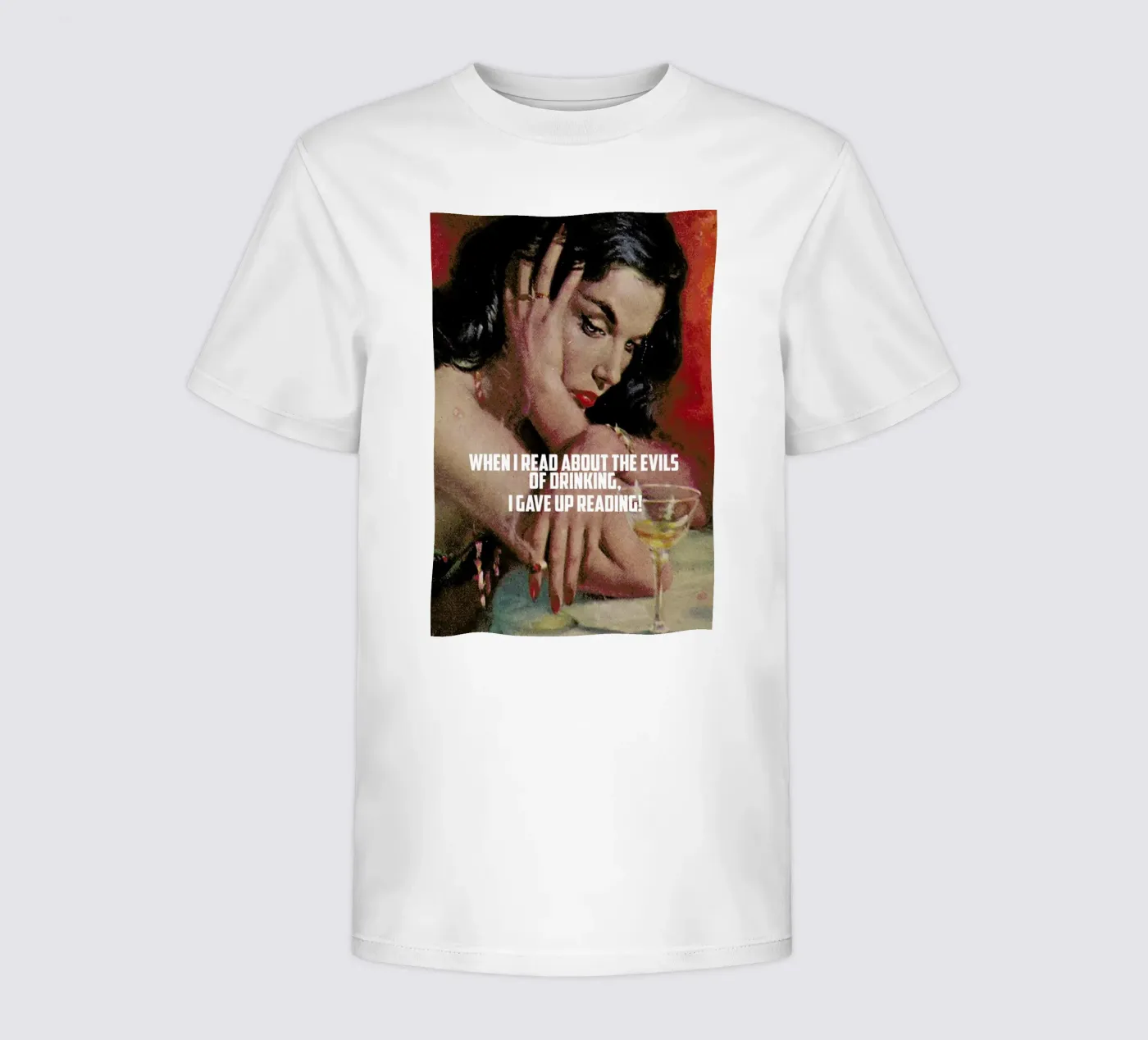 When I Read About t-shirt bambini da Gallery Print and Art Limited