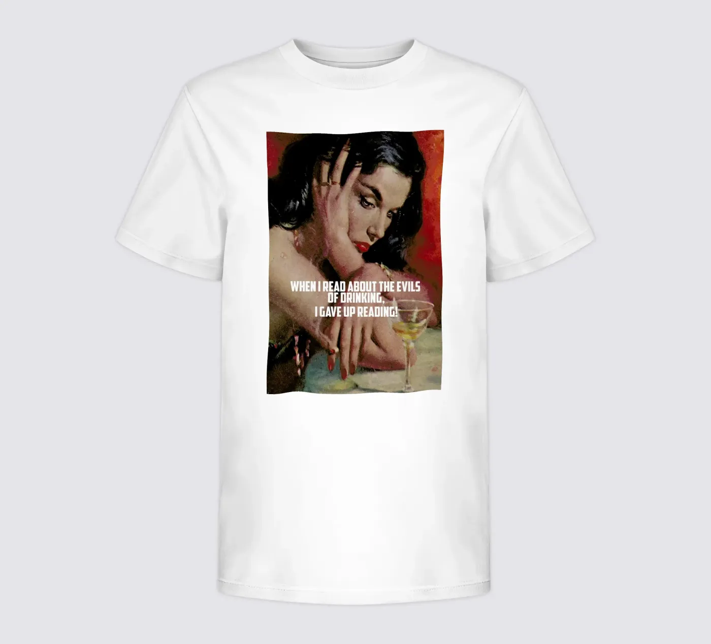 When I Read About t-shirt bambini da Gallery Print and Art Limited