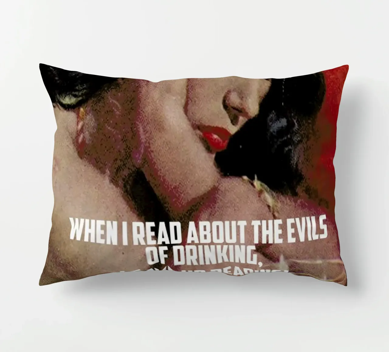 When I Read About cuscino da Gallery Print and Art Limited