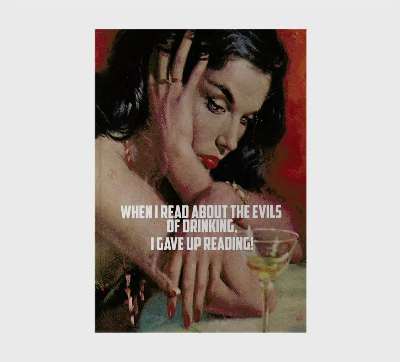 When I Read About notebook by Gallery Print and Art Limited