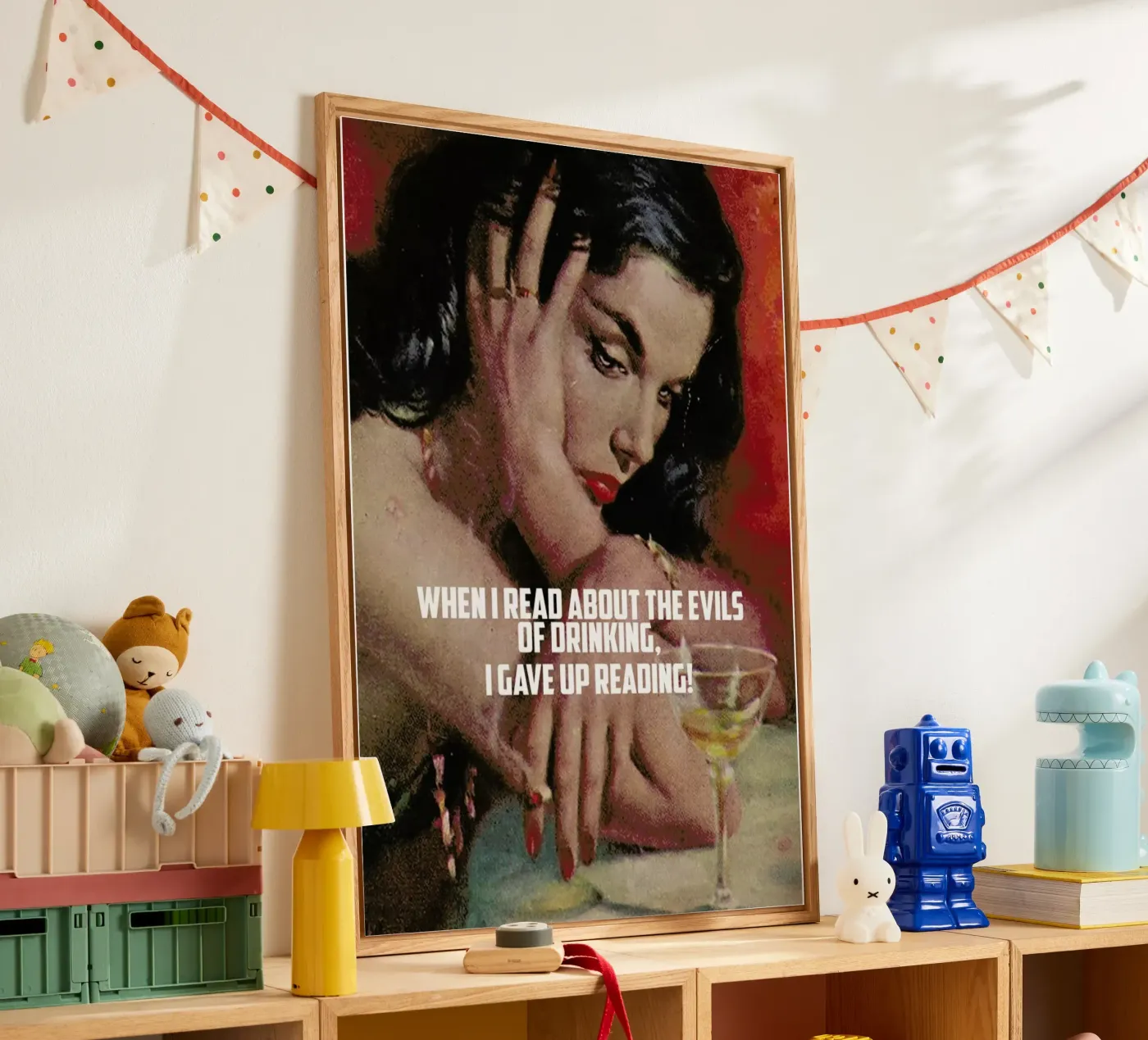 When I Read About Acryl-Glas von Gallery Print and Art Limited