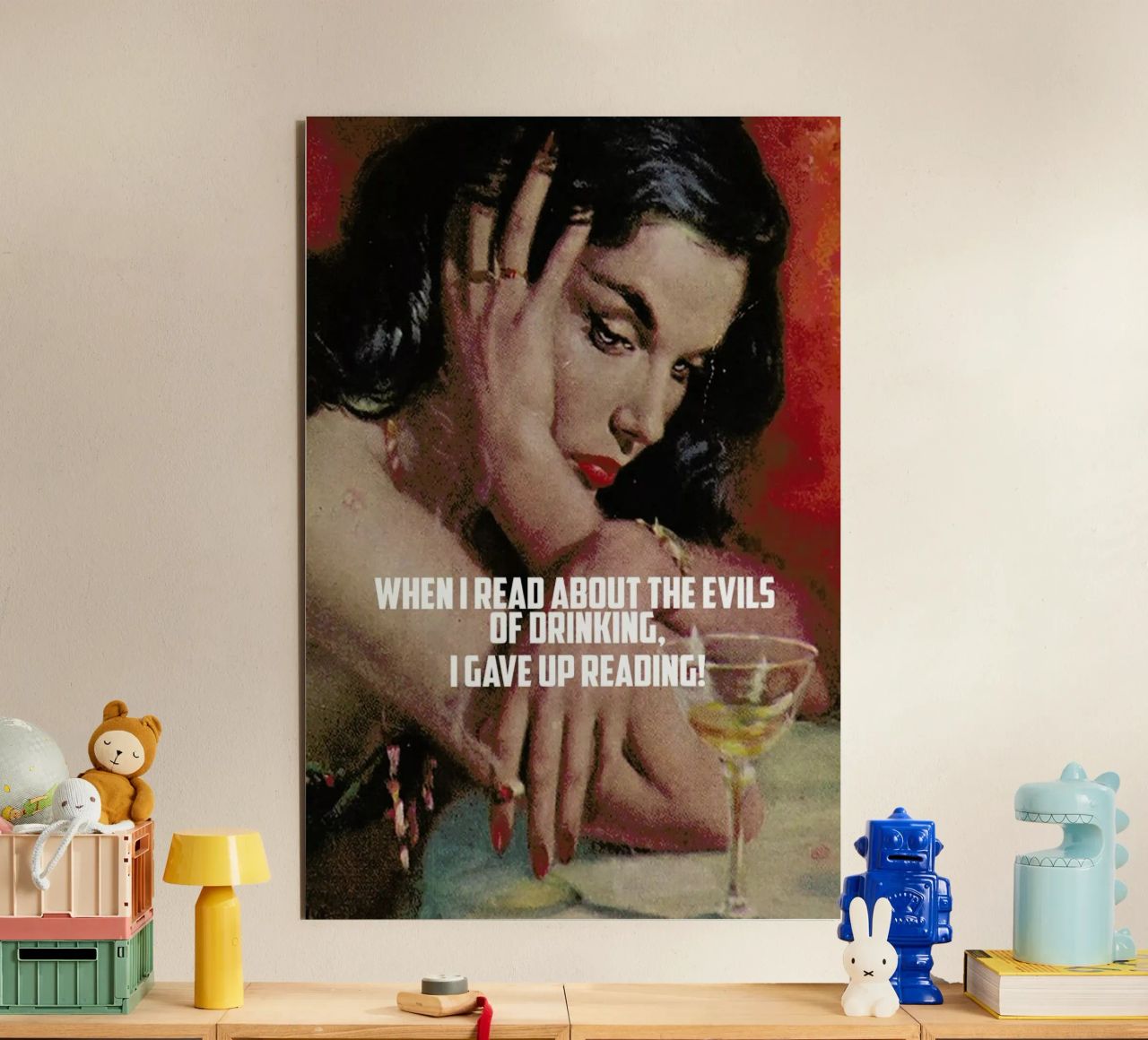 When I Read About alluminio dibond da Gallery Print and Art Limited
